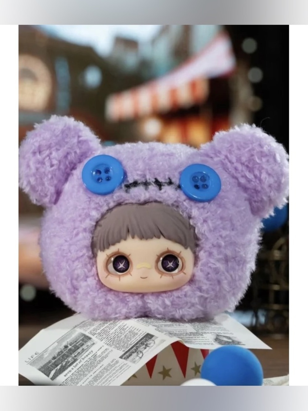 Maymei Crazy Circus Confirmed Balloon Bloomer Plush‎ Pendant Keychain